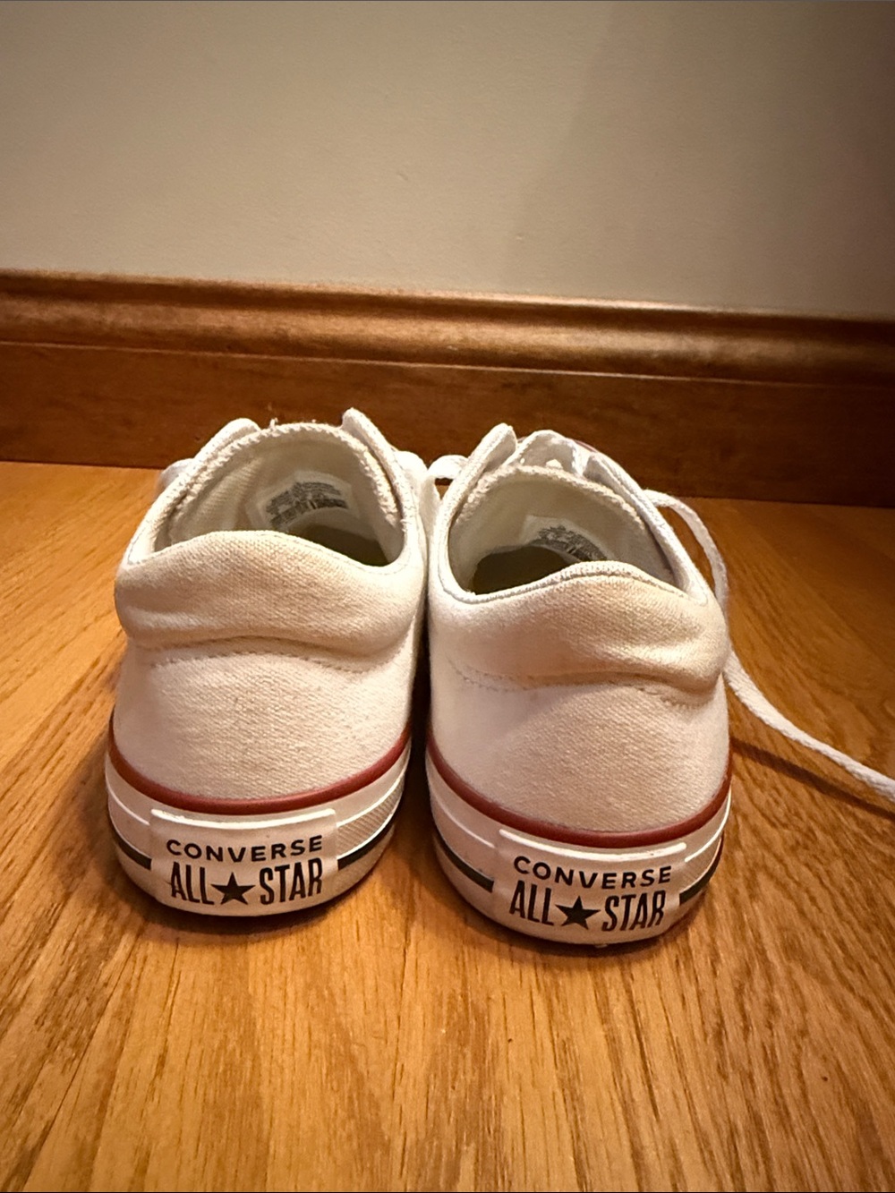 Converse All Star Low Top Sneakers White Women’s Size 9 - Picture 6 of 11